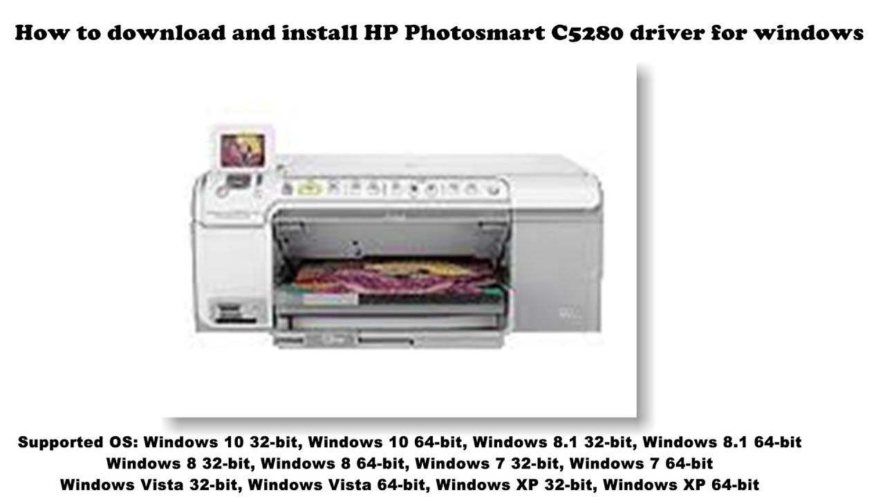 Hp Photosmart C5280 Mac Software